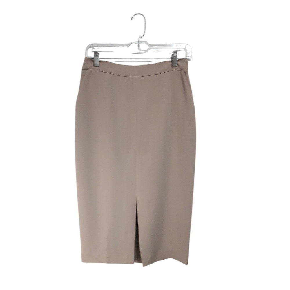 Reiss Pencil Skirt Women 6 Taupe New with Tags